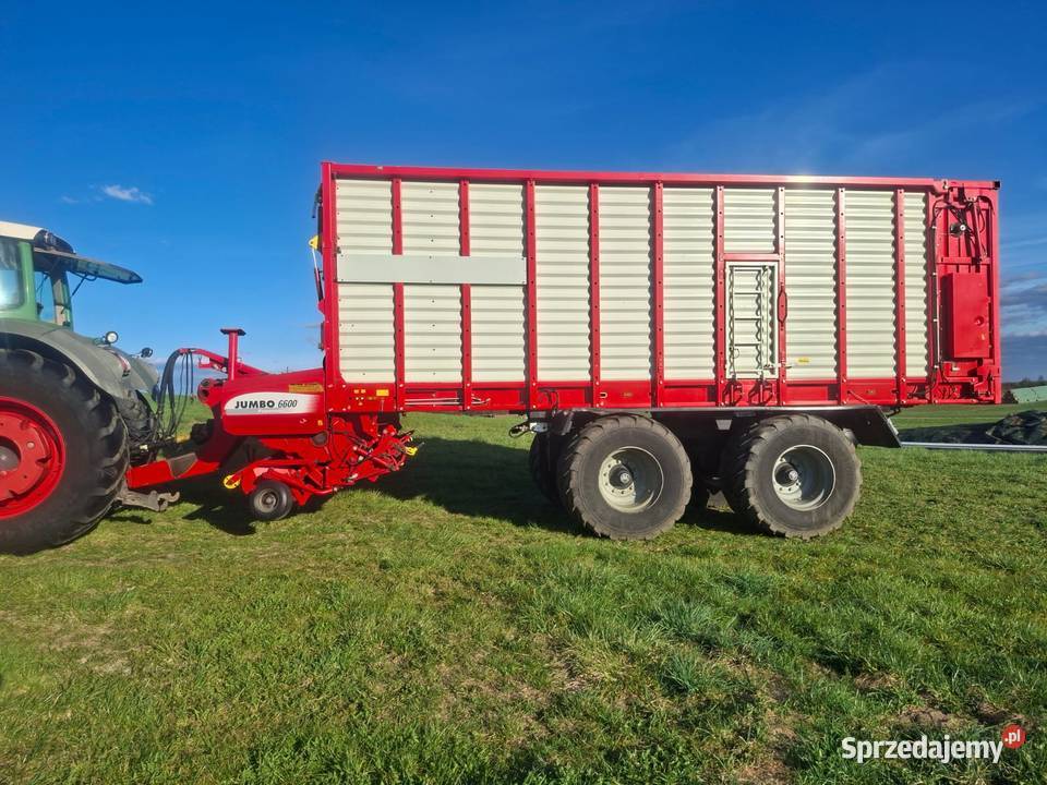 Przyczepa samozbierająca Pottinger Jumbo 6600 sprzedam