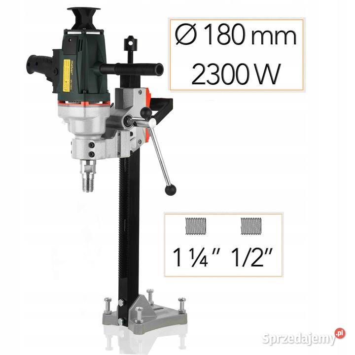 Wiertnica do betonu Fi180mm 2300W MELVER Bytom