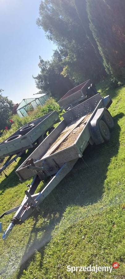 Przyczepa przyczepka samochodowa ciężarowa 1250kg Rogiedle