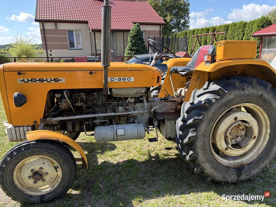 Ciągnik Ursus 360 1986 mazowieckie Wodynie