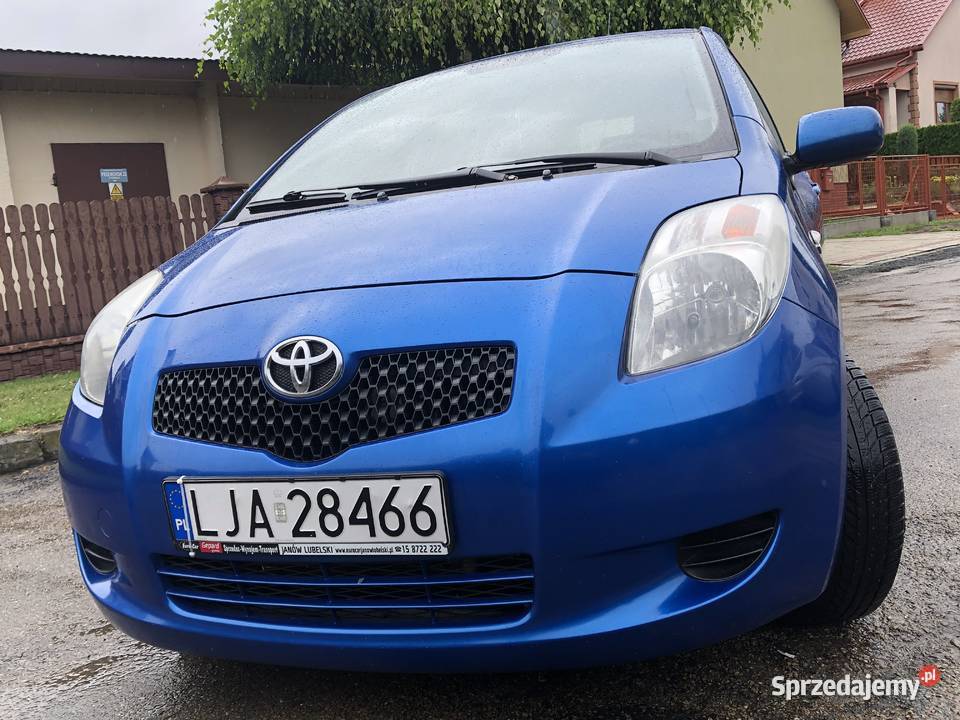 Toyota Yaris II SZAFIROWA 14 Turbo Diesel Przeworsk sprzedam