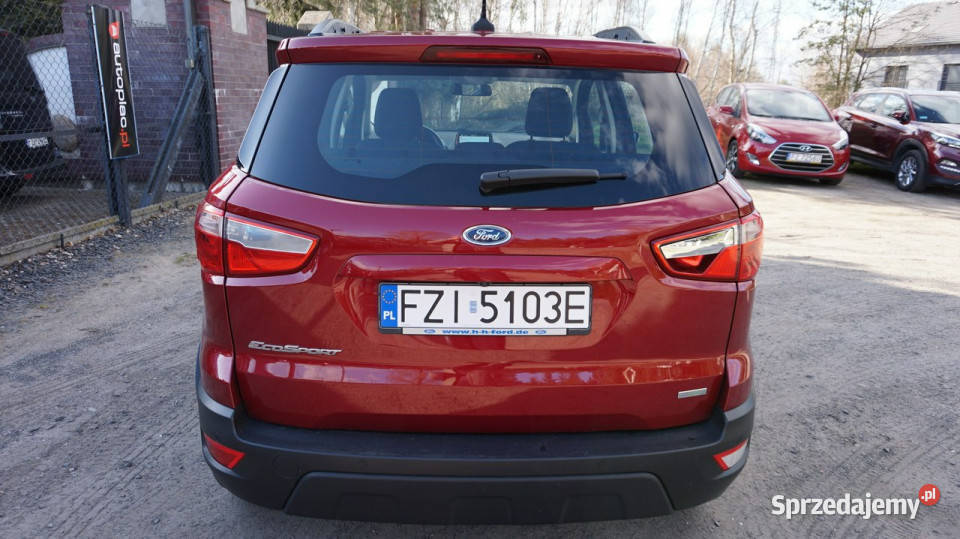 Ford EcoSport super stan Gwarancja II 2013 światła do jazdy dziennej Zielona Góra