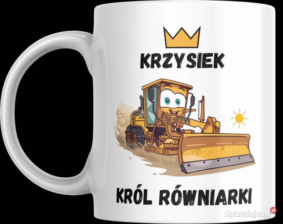 Kubek prezent fana operatora maszyn budowlanych Rzeszów