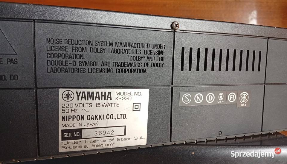 Magnetofon Yamaha K220 Kraków