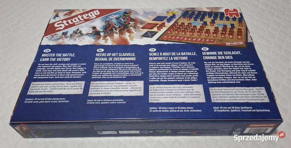 Strategiczna gra planszowa Stratego oryginal Czeladź