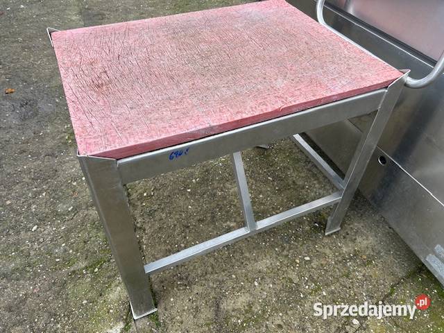 Kloc masarniczy 80x60x70 stolik z blatem Gastronomia Głogówko sprzedam