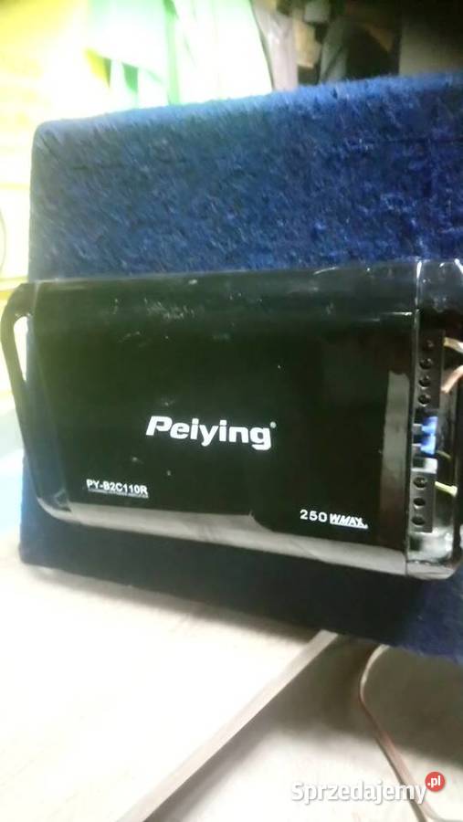 Sprzedam Subwoofer wzmacniacz pomorskie Człuchów sprzedam