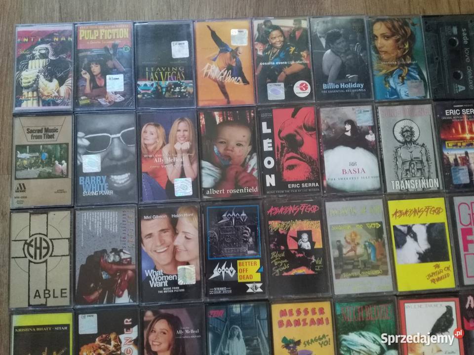 Kolekcja kaset ponad 100 różne rodzaje muzyki kujawsko-pomorskie Włocławek