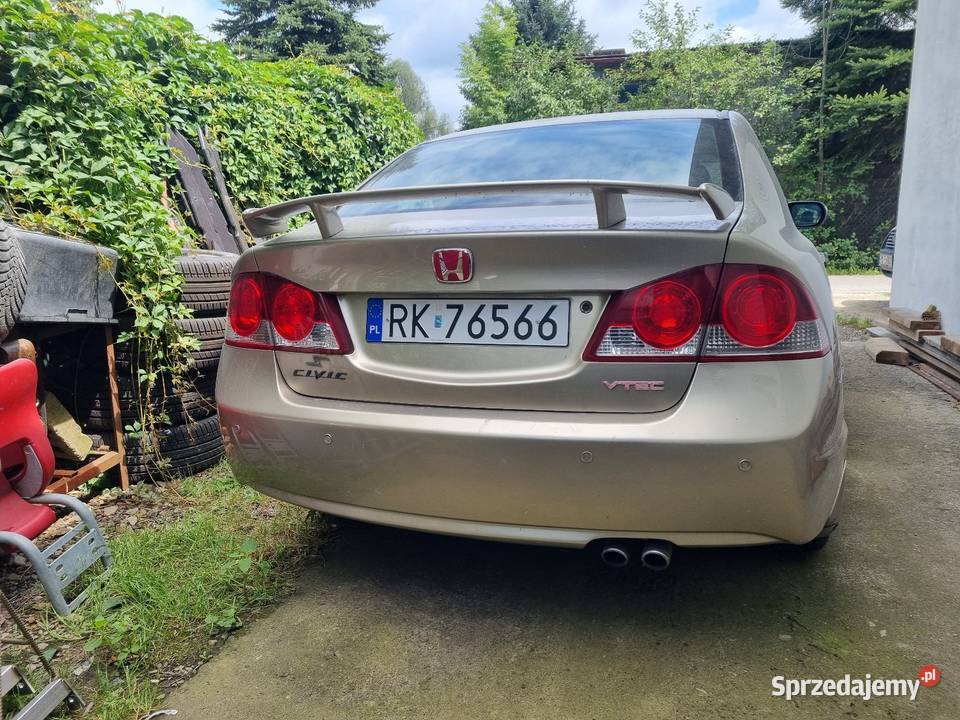 Spoiler lotka honda civic viii sedan mugen Krosno