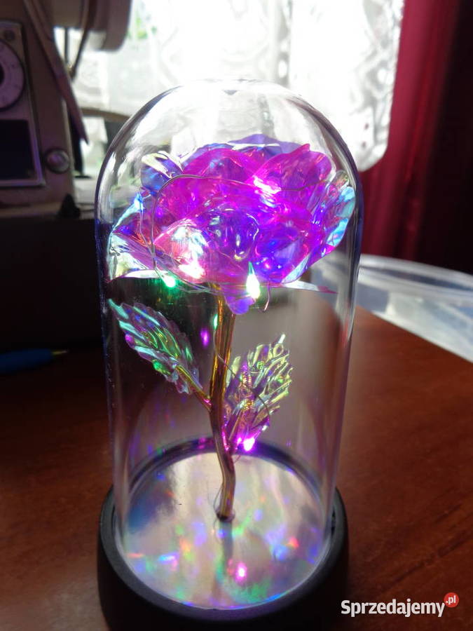 kolorowy nowy kwiatek świecący ozdoba Poznań sprzedam