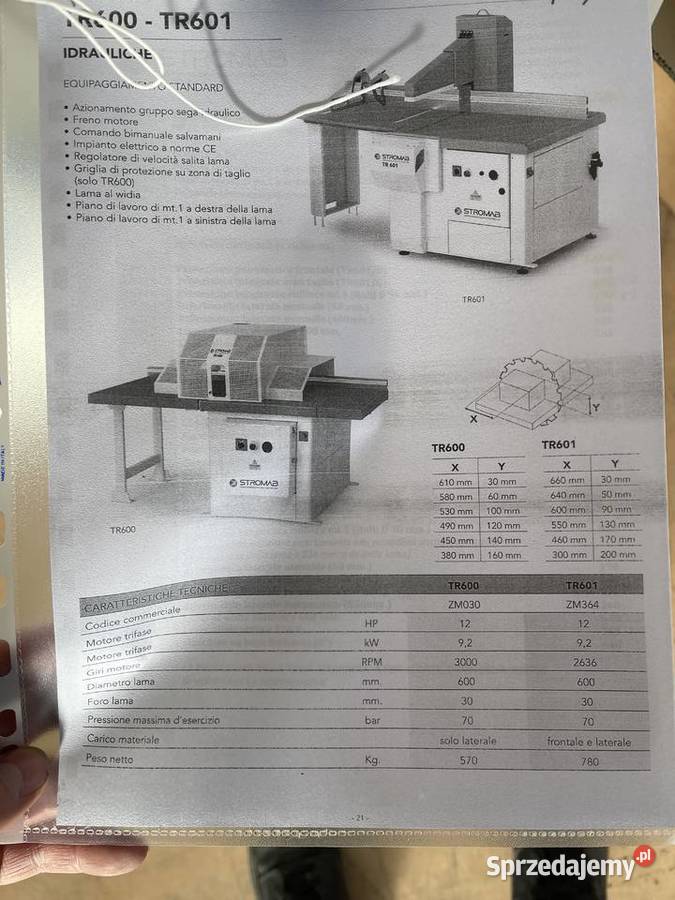 Piła poprzeczna Stromab TR601 Juszczyn