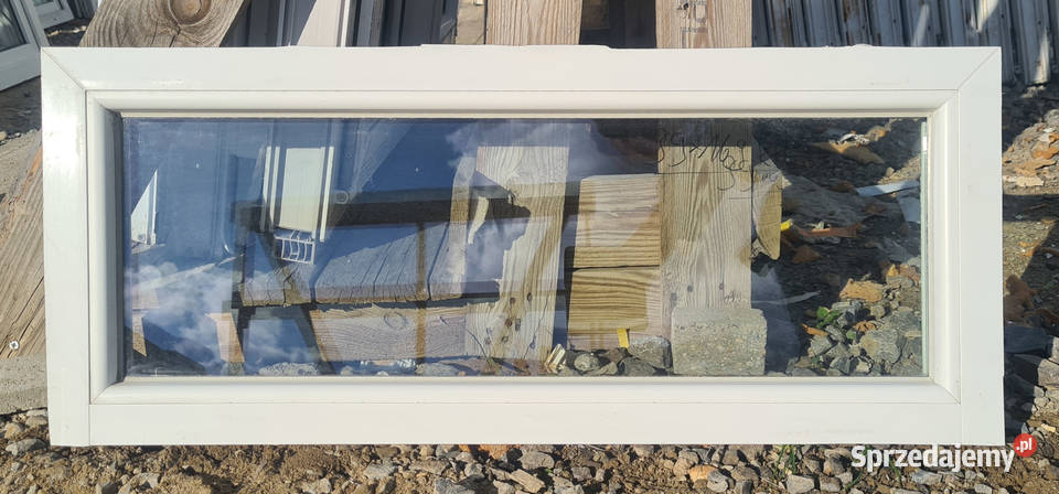 OKNA KacprzaK Witryna 88X36 FIX Używany PCV Lublin