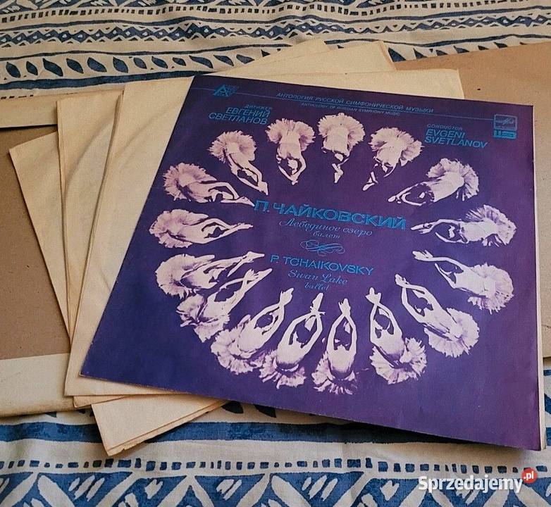 Jezioro Łabędzie P Czajkowski album trzy płytowy kujawsko-pomorskie Chełmno