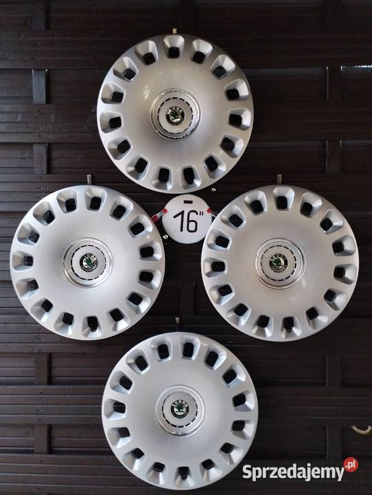 Kołpaki 16 Skoda różne modele ORYGINALNE Zielona Góra