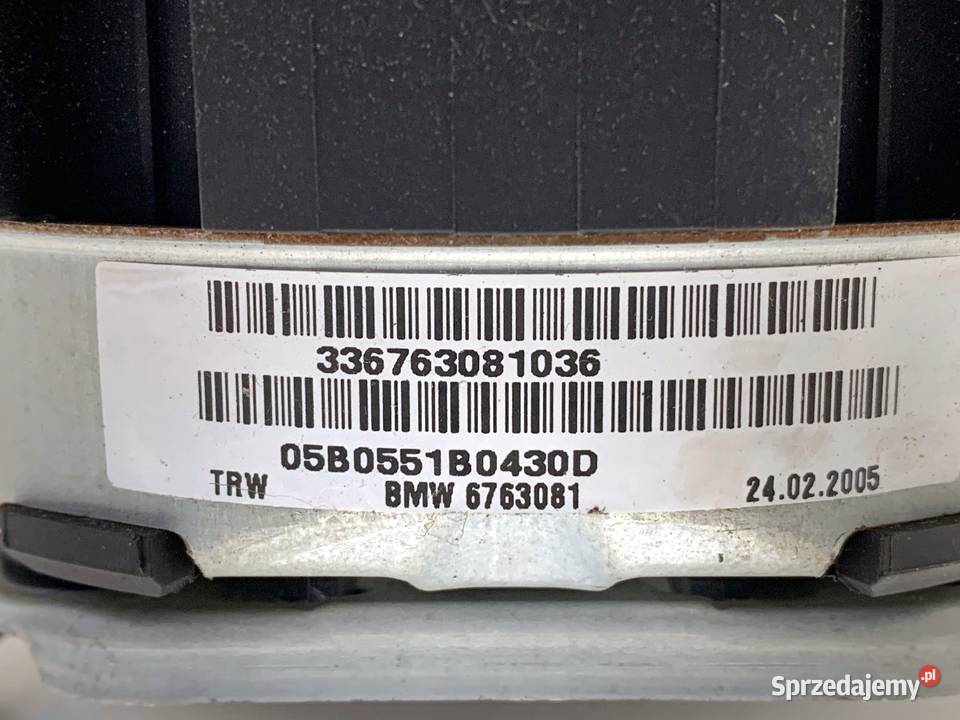 PODUSZKA POWIETRZNA KIEROWCY BMW E90 6763081