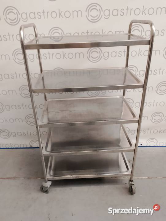 WÓZEK KELNERSKI 5PÓŁKOWY 86X54X154 Wrocław