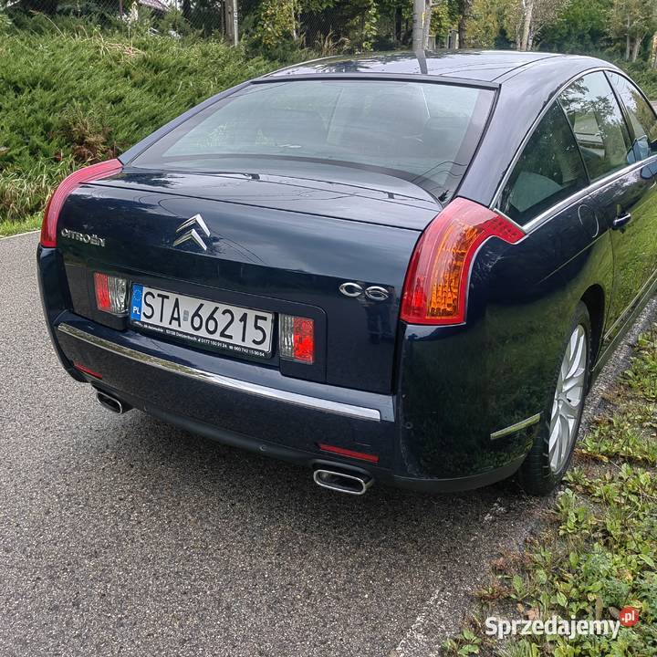 Citroen C6 30 HDi V6 240 Niebieski metalik Dobczyce