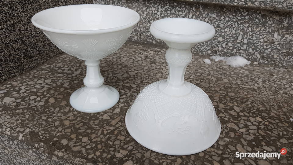 Dwa pucharki szkło latino Myszków