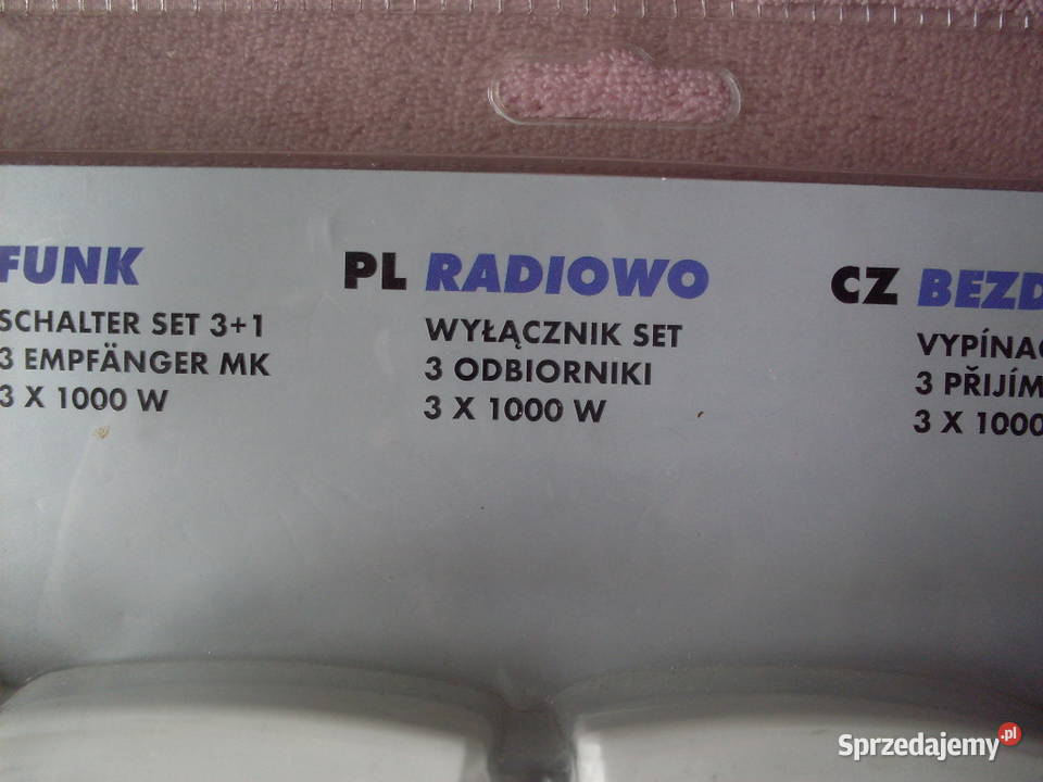 Przełączniki radiowe bezprzewodowe Poznań