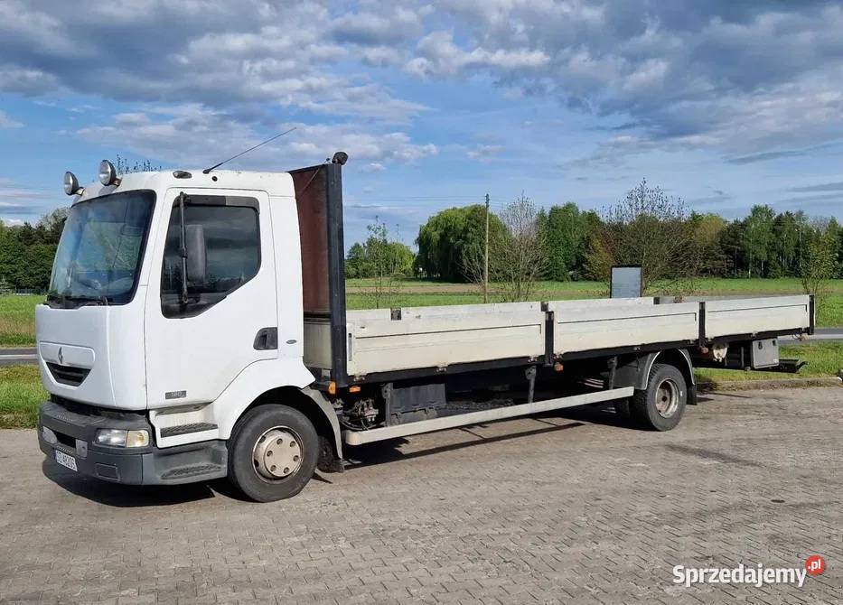 Renault midlum 180dci platforma z burtami ład śląskie Zabrze