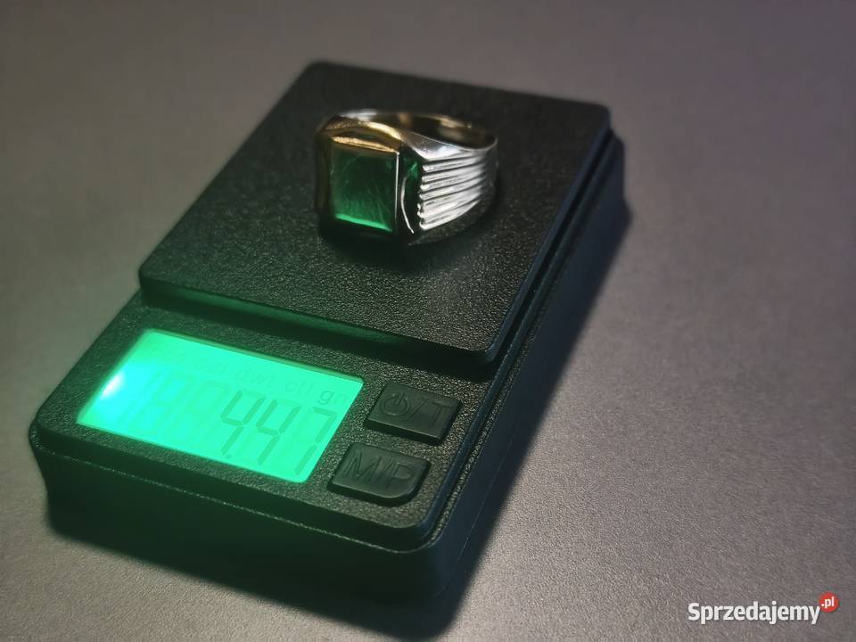 Złoty sygnet męskizłoto 585waga 447g złoto pomorskie Chojnice