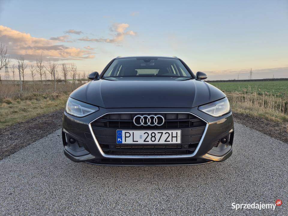 Audi A4 b9 lift 20tfsi niski przebieg 150KM Leszno