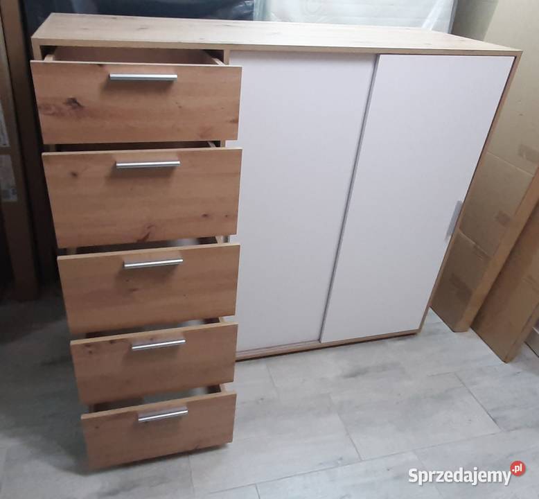 Duża komoda Case 5s2d 127cm Poznań