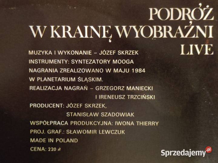 1985 Józef Skrzek Podróż W Krainę Wyobraźni alternatywna świętokrzyskie Kielce