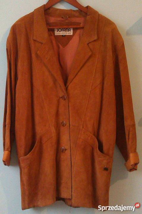 kurtka skórzana JOFAMA Bez wzoru Lublin