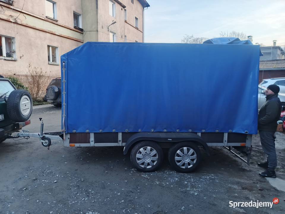Przyczepa lekka Holtkamper 2 osie 750 dmc Rok produkcji 1990 Podgórzyn
