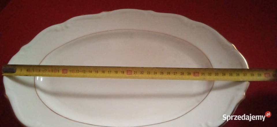 Porcelana Wałbrzych Duże talerze Świdnica