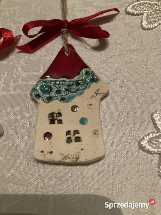 Domki Zawieszki Ceramiczne Wykonane Ręcznie 2 Czerwionka-Leszczyny