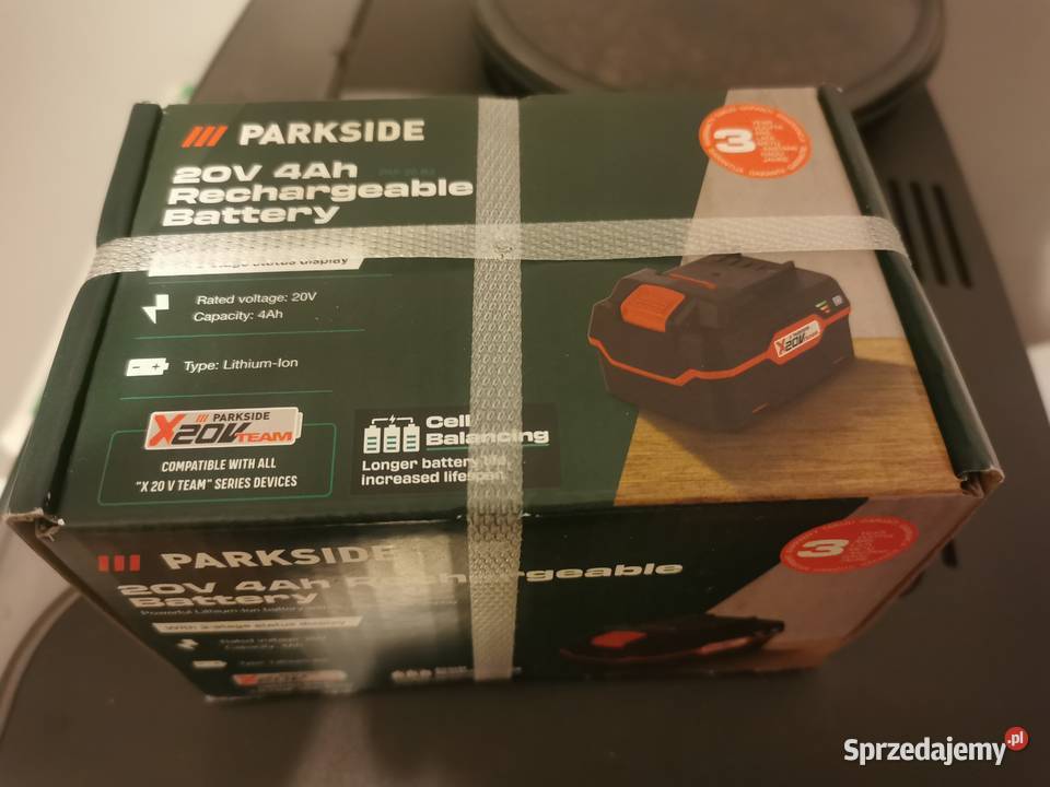 Bateria Ładowarka Parkside 20V 2Ah Bateria 4Ah Pozostałe Grodzisk Wielkopolski