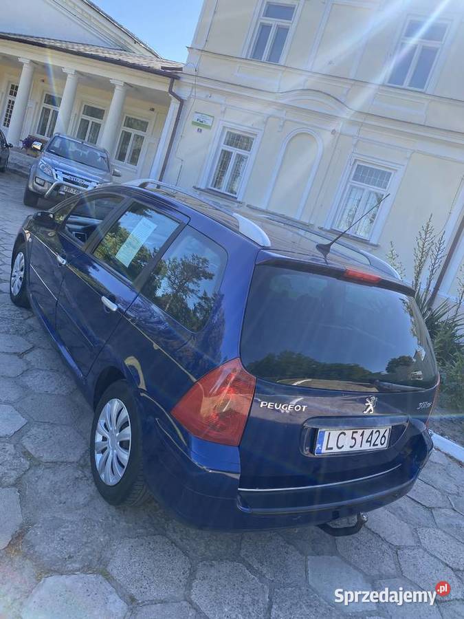 Peugeot 307 SW 20hdi panorama zamiana nieuszkodzony Samochody osobowe Werbkowice