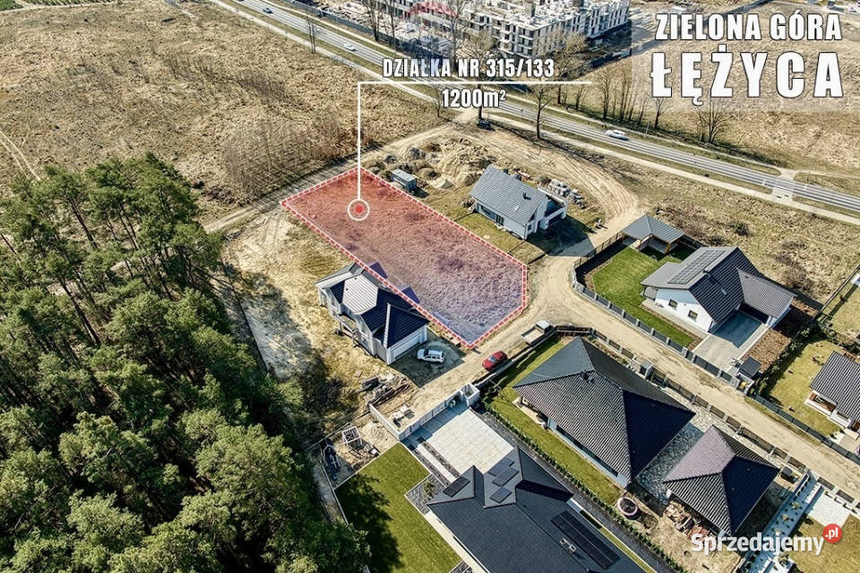 Na sprzedaż unikatowa działka premium Grunty i działki Zielona Góra