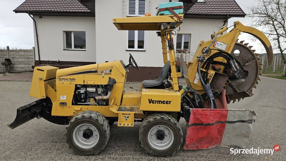Koparka tarczowa Vermeer RTX450 HydraWheel CE mazowieckie sprzedam