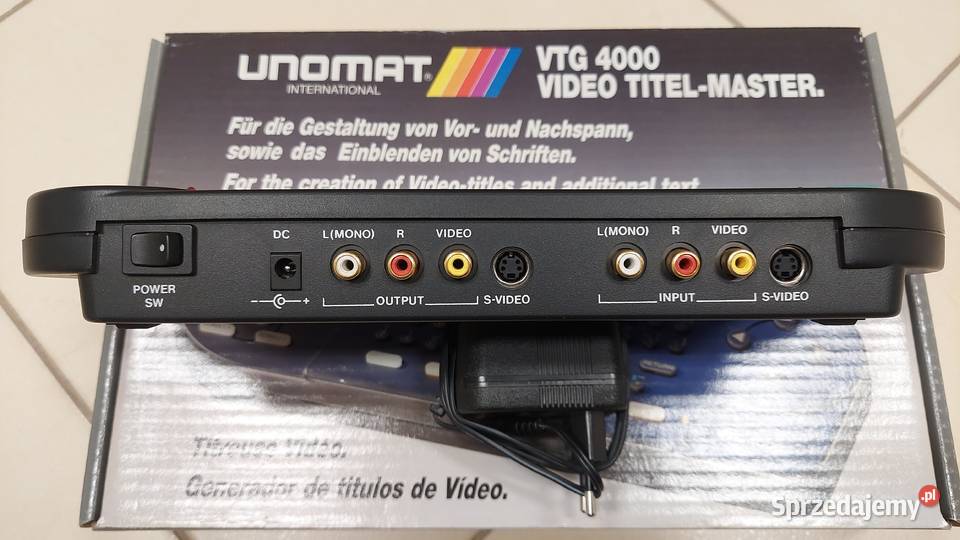 mikser Unomat VP 6000 generator tytułów Unomat Tychy