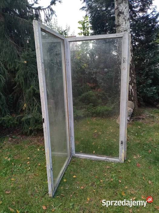 Oddam 1 okna z demontażu łódzkie Brzeziny sprzedam