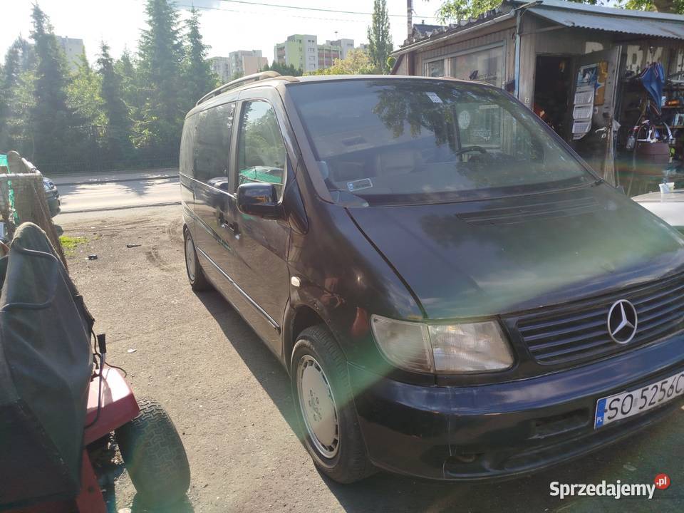 mercedes v klase skora automat klima pneumatyka Opole
