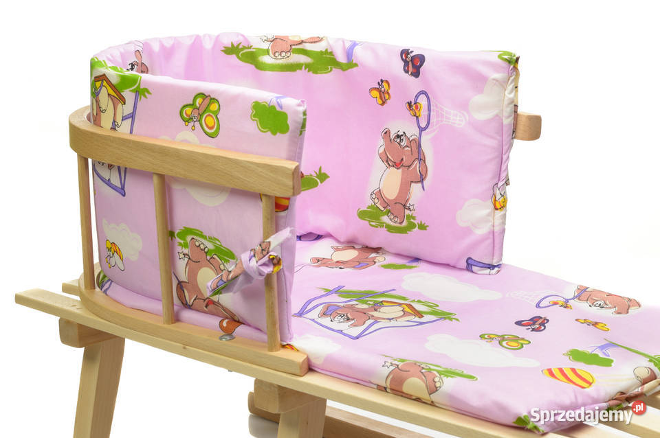 SANKI DREWNIANE materacyk oparcie małopolskie Śleszowice
