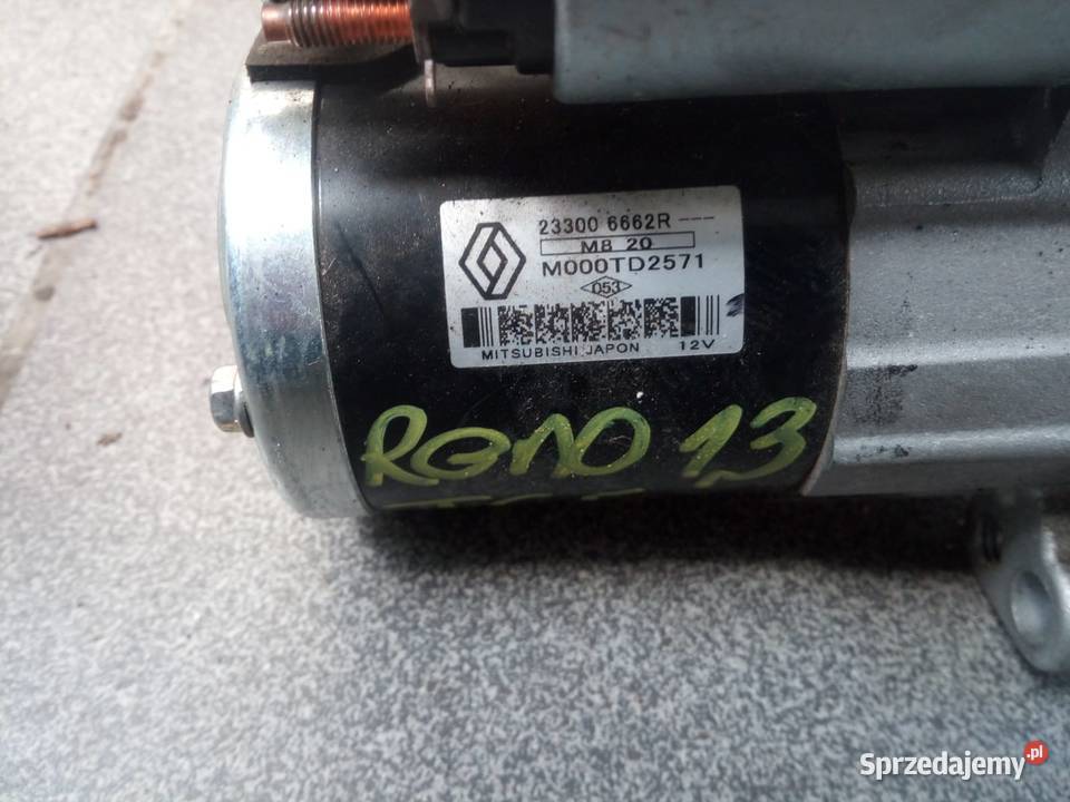 Rozrusznik Renault 13 TCE 233006662R osobowe świętokrzyskie Suchedniów