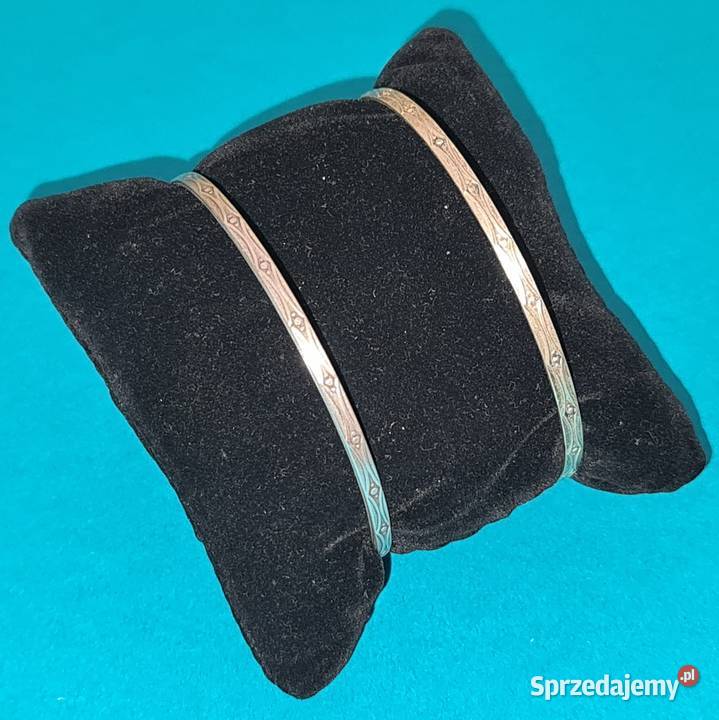 Srebrna Bransoletka Damska 2 16g Starocia Warszawa