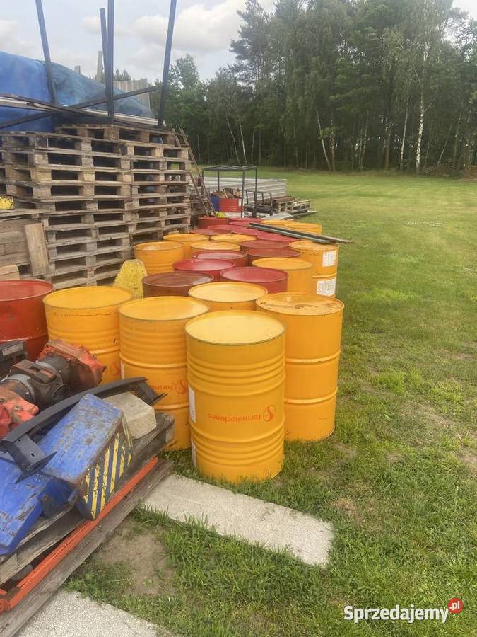 Beczki metalowe 200 litrowe Brzeziny