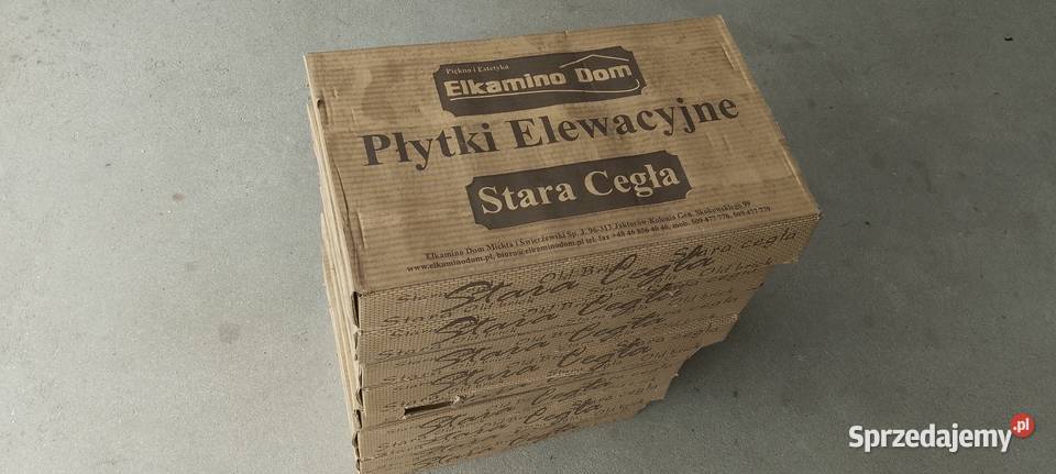 Stara cegła płytki elewacyjne podlaskie