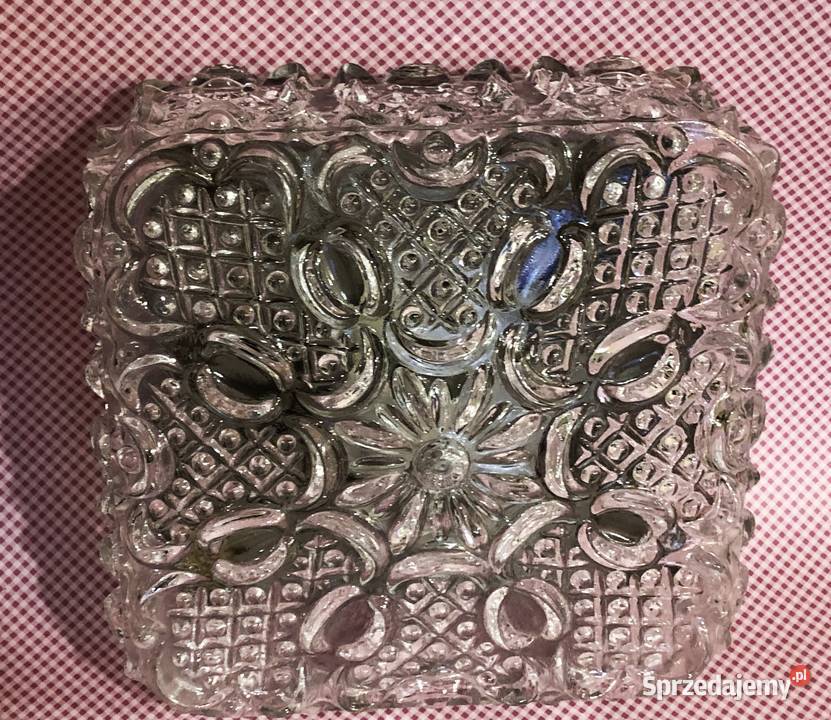 Plafon kinkiet Glashutte Limburg Niemcy lata 70