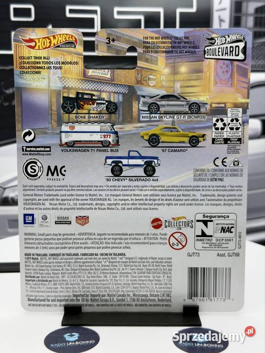 Hot Wheels Boulevard Nissan Skyline GTR BOX 5 Zabawki dolnośląskie