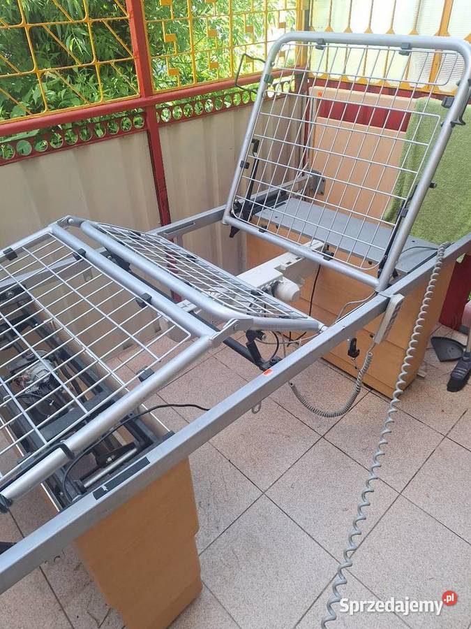 łóżko rehabilitacyjne elektryczne z pilotem Zdrowie i Uroda Sokółka sprzedam