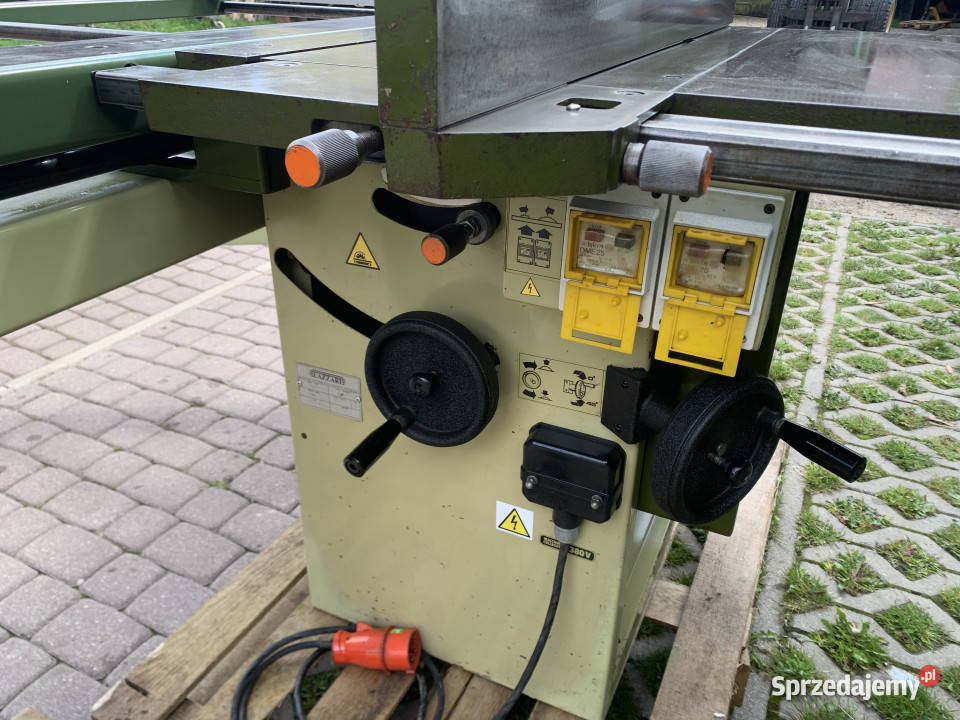 Piła formatowa LAZZARI CS41 z podcinaczem 22 Kw Leśnictwo