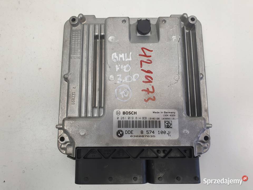 Bmw F10 F11 30 D STEROWNIK SILNIKA komputer Komputery Rudka