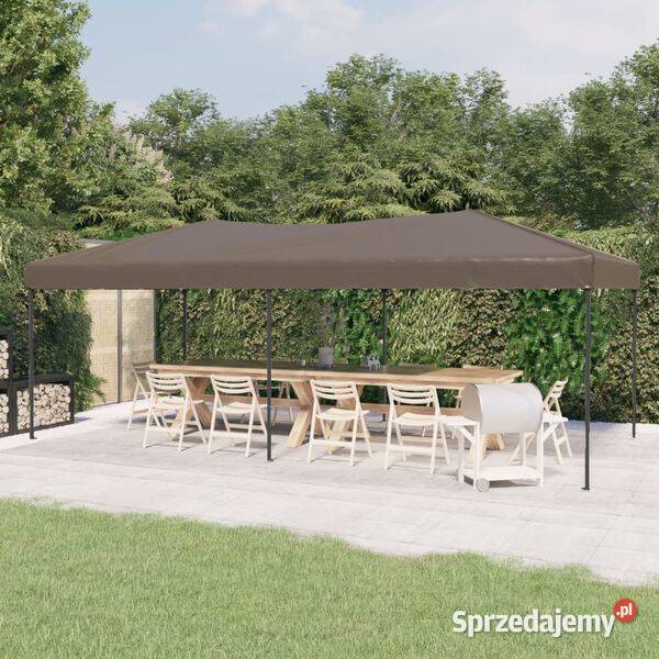 vidaXL Składany namiot imprezowy kolor taupe 3x6 Warszawa